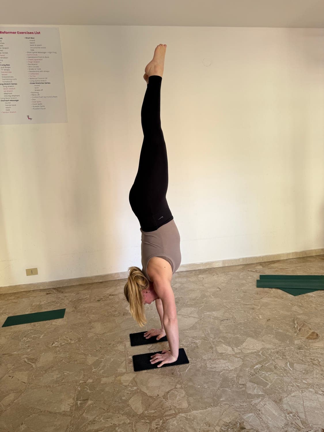 La maestra in azione