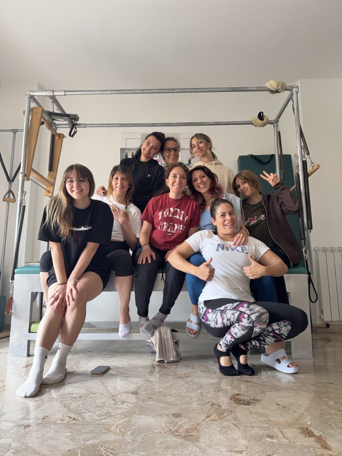 Foto di gruppo a fine corso