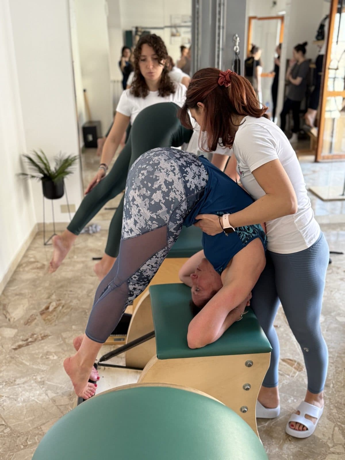 Assistenza durante un workshop