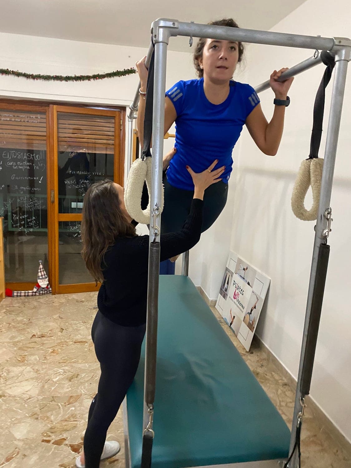 Pull up reverse e tocco della maestra