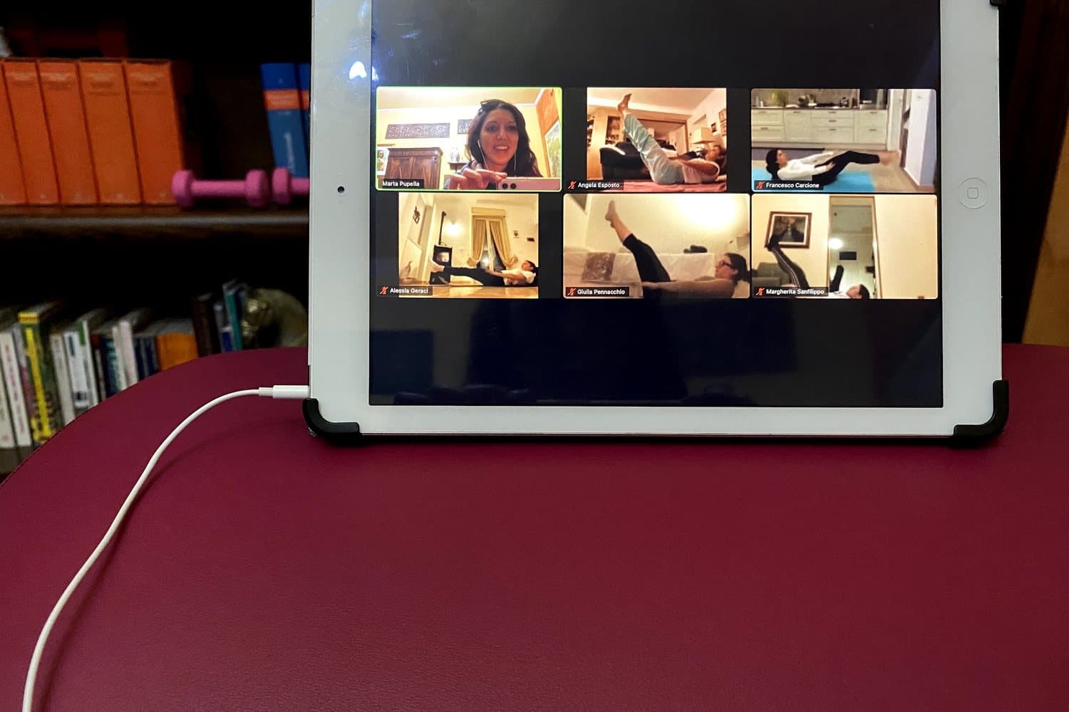 Lezione in videochiamata